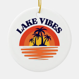 Lake Vibes Ceramic Tree Decoration