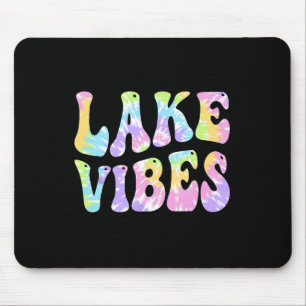 Lake Vibes Funny Fishing Boating Sailing Women Gir Mouse Mat