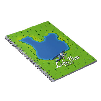 Lake Vico Italy Notebook