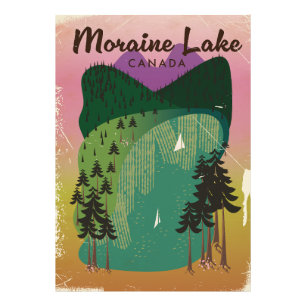 Lake Victoria African travel poster