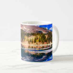 Lake View Lassen Volcanic National Park Coffee Mug