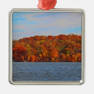 Lake View Metal Tree Decoration