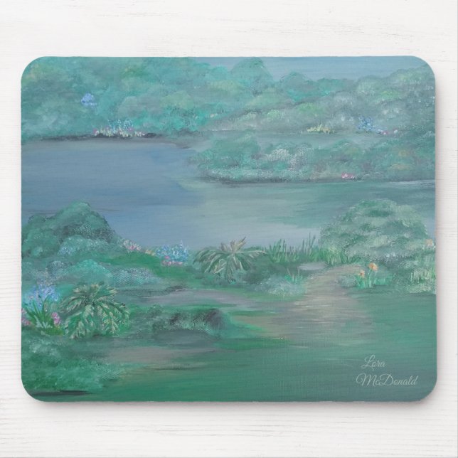 "Lake View" Mouse Pad (Front)