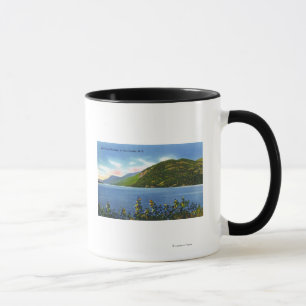 Lake View of Deers Leap Mountain Mug