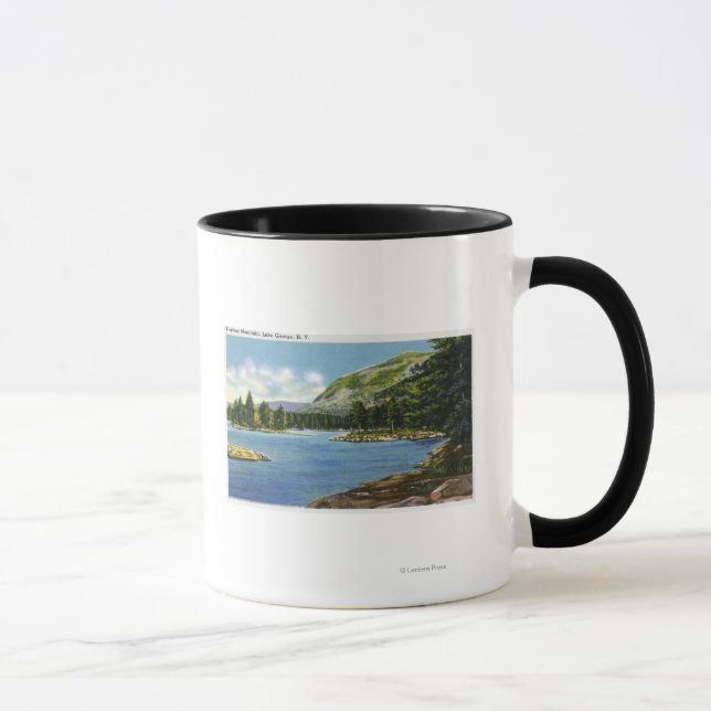 Lake View of Elephant Mountain Mug (Right)