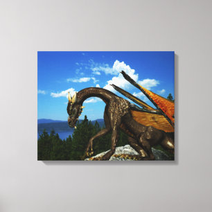 Lake View Wrapped Canvas