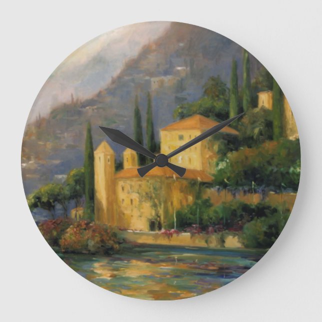 Lake Villa Large Clock (Front)