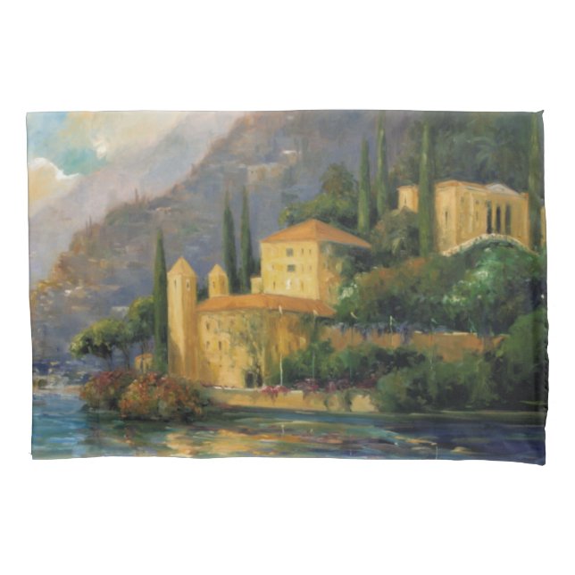 Lake Villa Pillowcase (Front-Left)