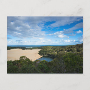 Lake Wabby Fraser Island Australia photo Postcard