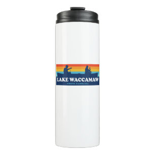Lake Waccamaw North Carolina Canoe Thermal Tumbler