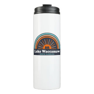 Lake Waccamaw North Carolina Rainbow Thermal Tumbler