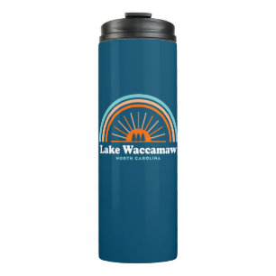 Lake Waccamaw North Carolina Rainbow Thermal Tumbler
