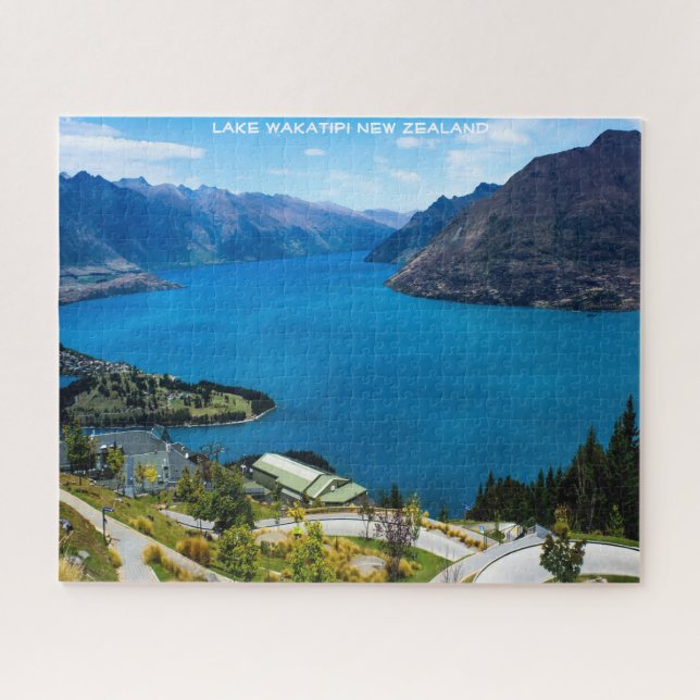 Lake Wakatipi New Zealand Jigsaw Puzzle (Horizontal)