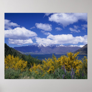 Lake Wakatipu and the Remarkables, Queenstown, Poster