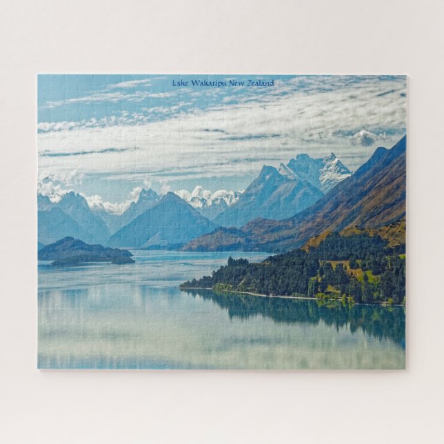 Lake Wakatipu New Zealand Jigsaw Puzzle (Horizontal)