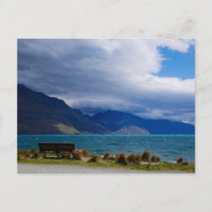 Lake Wakatipu, Queenstown, New Zealand - Postcard