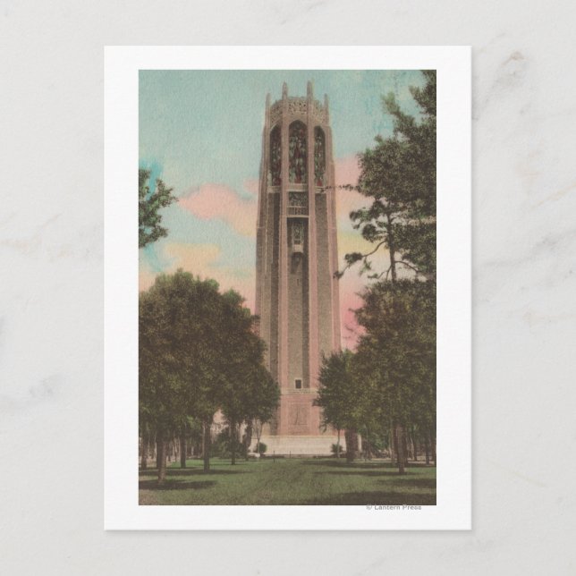 Lake Wales, FL - Exterior View of Singing Postcard (Front)