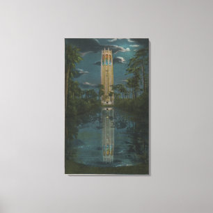 Lake Wales, FL - View of Mt. Lake & Singing Canvas Print