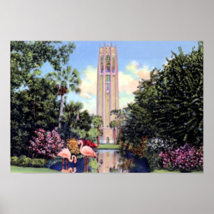 Lake Wales Florida Bok Singing Tower Poster