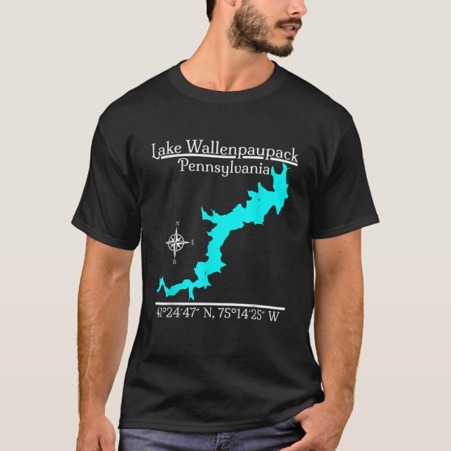 Lake Wallenpaupack Pennsylvania T-Shirt (Front)