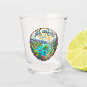 Lake Wanaka New Zealand Shot Glass