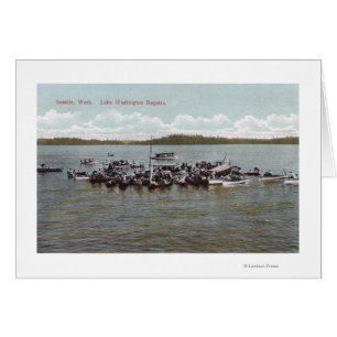 Lake Washington Regatta Scene