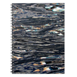 Lake water waves reflection notebook