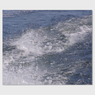 Lake Waves Wrapping Paper