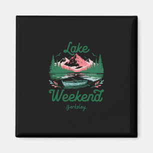 Lake Weekend Vacation Trip Berkeley California  Magnet