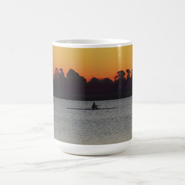 Lake Wendouree Calm Before Nightfall Coffee Mug (Center)