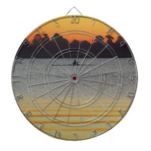 Lake Wendouree Calm Before Nightfall Dartboard