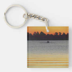 Lake Wendouree Calm Before Nightfall Key Ring