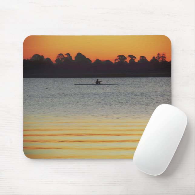 Lake Wendouree Calm Before Nightfall Mouse Mat (With Mouse)