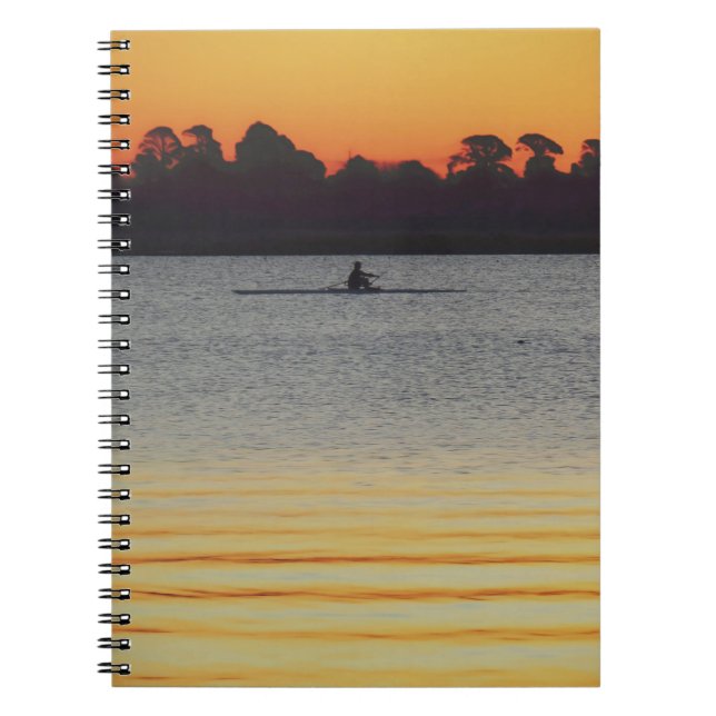 Lake Wendouree Calm Before Nightfall Notebook (Front)