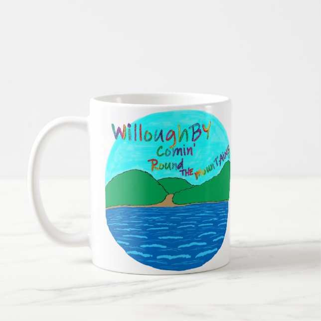Lake Willoughby Coffee Mug (Left)