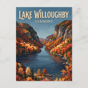 Lake Willoughby Westmore Vermont Postcard
