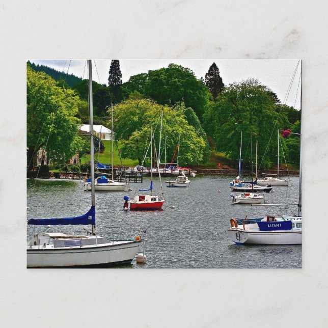 Lake Windermere England Postcard (Front)