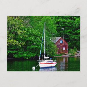 Lake Windermere England Postcard