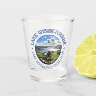 Lake Windermere (rd) Shot Glass