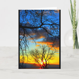 Lake Winnebago Sunset Any Occasion Card