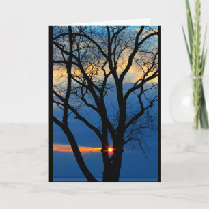 Lake Winnebago Sunset Thinking Of You Card