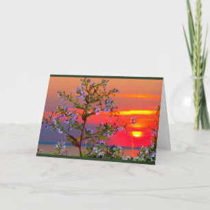 Lake Winnebago Sunset Thinking Of You Card