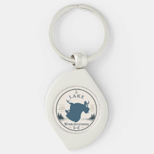 Lake Winnibigoshish Vacation Home Decor & Souvenir Key Ring