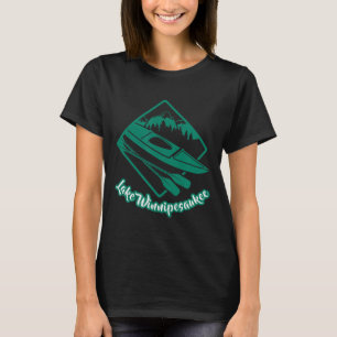 Lake Winnipesaukee Kayak Kayaking Boating Paddling T-Shirt