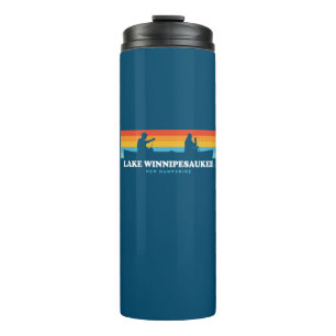 Lake Winnipesaukee New Hampshire Canoe Thermal Tumbler