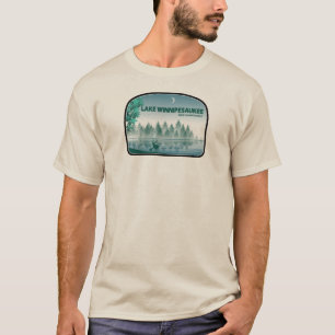 Lake Winnipesaukee New Hampshire Deer T-Shirt