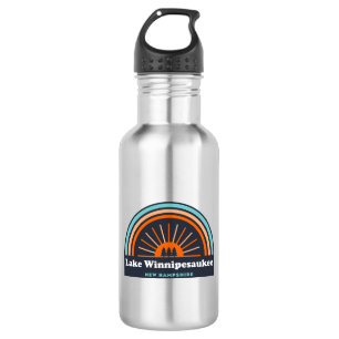 Lake Winnipesaukee New Hampshire Rainbow 532 Ml Water Bottle