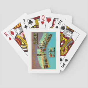 Lake Winnipesaukee New Hampshire Travel Souvenir Playing Cards