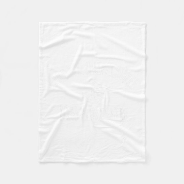 Lake Winnipesaukee Sailing Boating Nautical Fleece Blanket (Front)