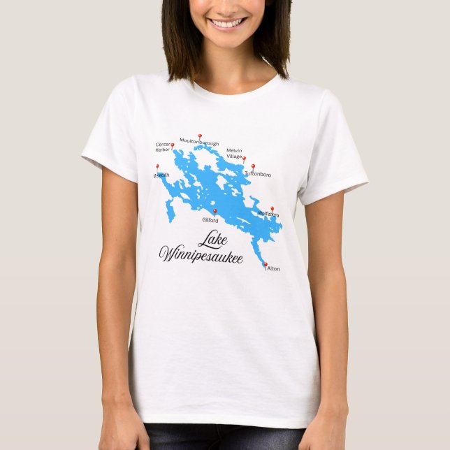 Lake Winnipesaukee  T-Shirt (Front)